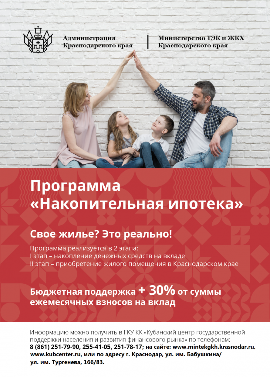 Информация о реализации программы  «Накопительная ипотека»
